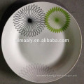 assiette en gros en gros d&#39;assiette, plat en porcelaine chinoise, assiette faite sur commande